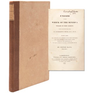 Item #353269 A Narrative of the wreck of the Minerva whaler of Port Jackson, on Nicholson’s...