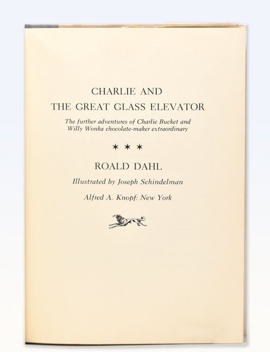 Charlie and the Great Glass Elevator