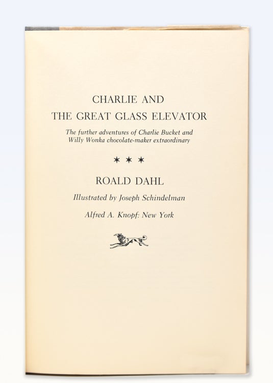 Charlie and the Great Glass Elevator