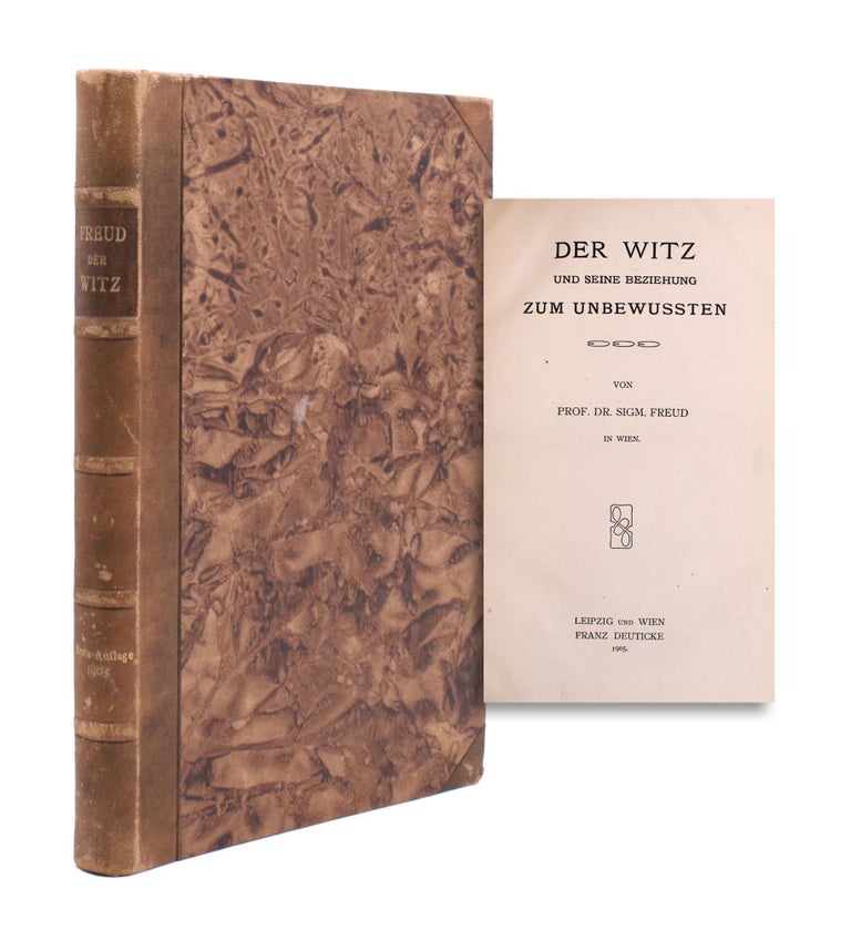 Item #353547 Der Witz und seine Beziehung zum Unbewussten. Sigmund Freud.