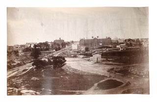 Item #353610 Photograph of Fifth Avenue looking southward from the roof of the Arsenal at 64th...