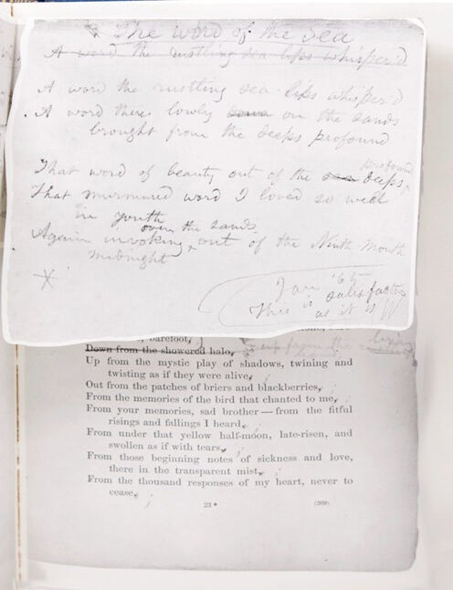 Walt Whitman's Blue Book: The 1860-61 Leaves of Grass Containing His Manuscript Additions and Revisions. I. Facsimile of the unique copy in the Oscar Lion Collection of the New York Public Library. II. Textual Analysis by Arthur Golden