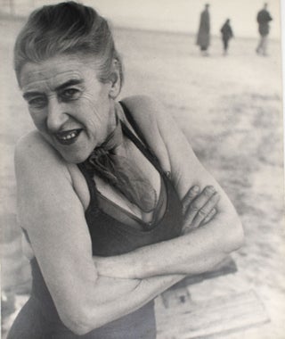 Item #353777 Coney Island Beach People. Untitled [Cold Lady]. Harry Lapow