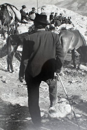 Item #353781 Untitled [Man's Back with Horses and Mules in Sicily]. Harry Lapow