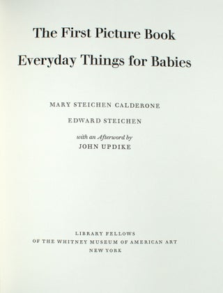 The First Picture Book: Everyday Things for Babies