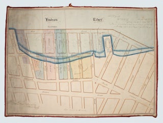 Item #353914 [Manuscript map of Greenwich Village, from West 11th Street to West 15th Street,...