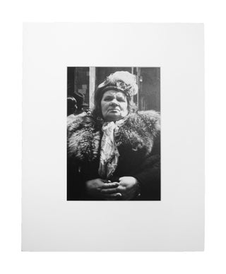 Item #353929 Untitled [Woman at Easter Parade]. Harry Lapow