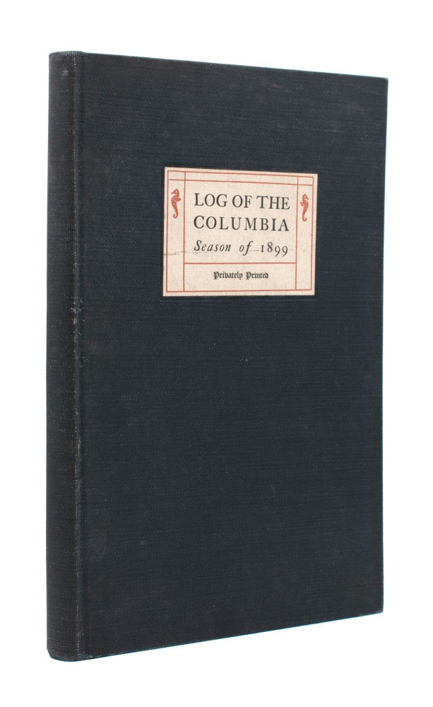 Log of the Columbia. Season of 1899