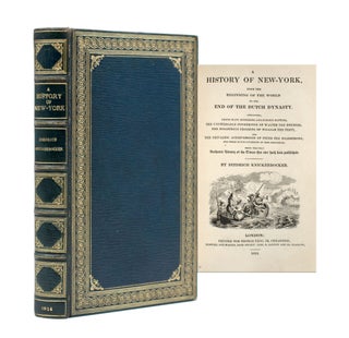 Item #353961 A History of New York, from the Beginning the World to the End of the Dutch Dynasty...