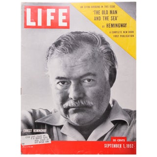 Item #354015 The Old Man and the Sea (LIFE Magazine; Vol. 30, Number 9). Ernest Hemingway
