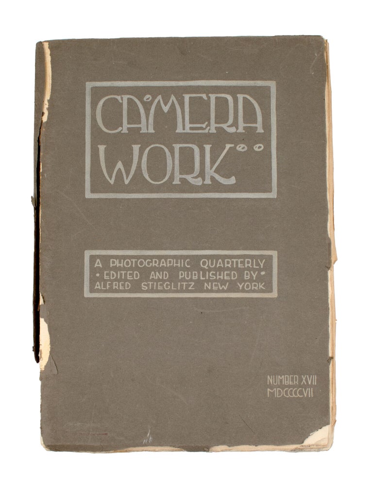 Camera Work: A Photographic Quaterly. No. 17. [Joseph T. Keiley, F. Benedict Herzog; Harry C. Rubincam; Montgomery Flagg]