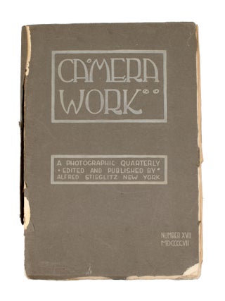 Camera Work: A Photographic Quaterly. No. 17. [Joseph T. Keiley, F. Benedict Herzog; Harry C....