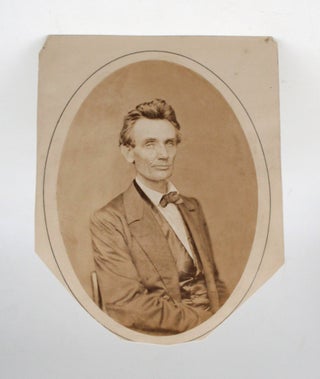 Item #354180 [Portrait of Abraham Lincoln]. Abraham Lincoln, William Marsh, photographer