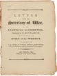 LETTER FROM THE SECRETARY OF WAR, TO THE CHAIRMAN OF THE COMMITTEE, APPOINTED ON THE 9th OF...