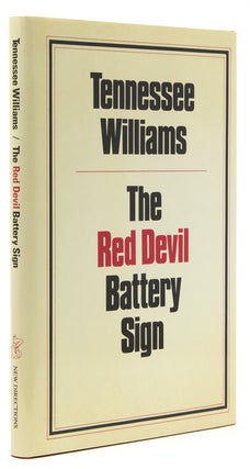 Item #36194 The Red Devil Battery Sign. Tennessee Williams