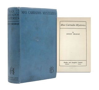 Item #365017 Max Carrados Mysteries. Ernest Bramah