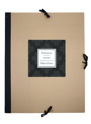 Item #365135 Shakespeare and His Patterns. Milton Glaser