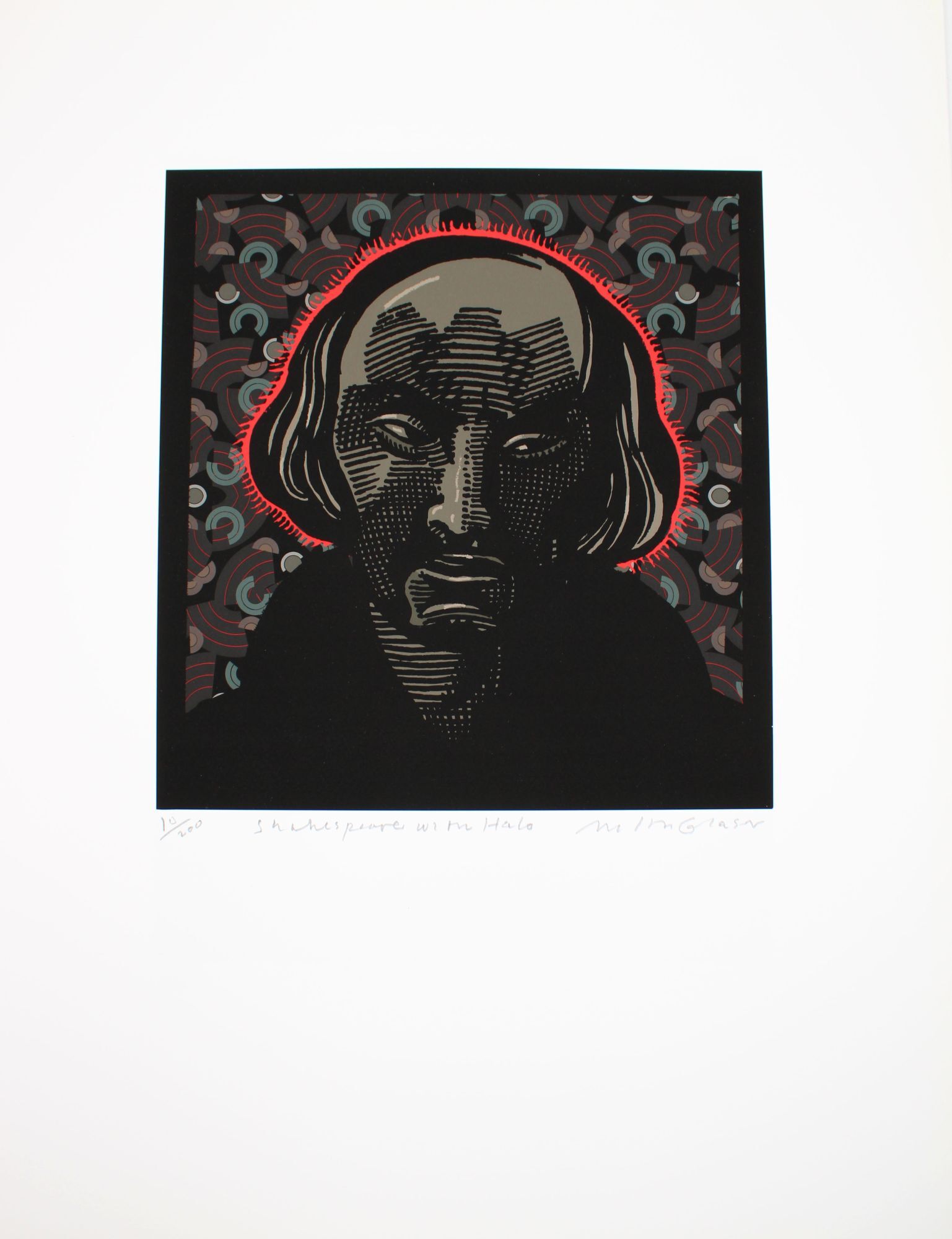 Shakespeare Background Pattern Shakespeare and His Patterns - Milton Glaser - One of 200