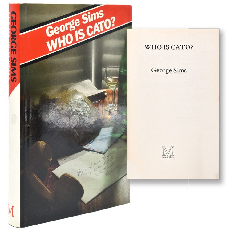 Who is Cato - George Sims - First edition