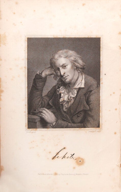 The Life of Friedrich Schiller, comprehending an Examination of his Works