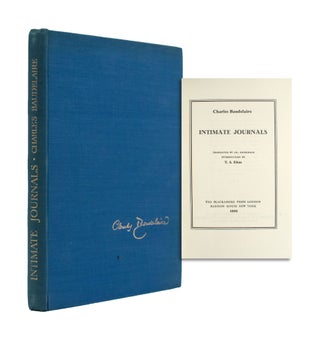 Item #365442 Intimate Journals. … Translated by Christopher Isherwood. Introduction by T. S....