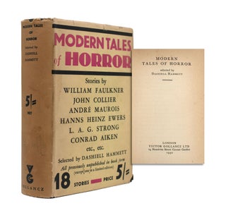 Item #365444 Modern Tales of Horror selected by Dashiell Hammett. Dashiell Hammett, ed