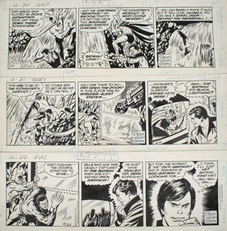 Item #365514 The World's Greatest Superheroes. Daily comic strip, original artwork. [12/20,...