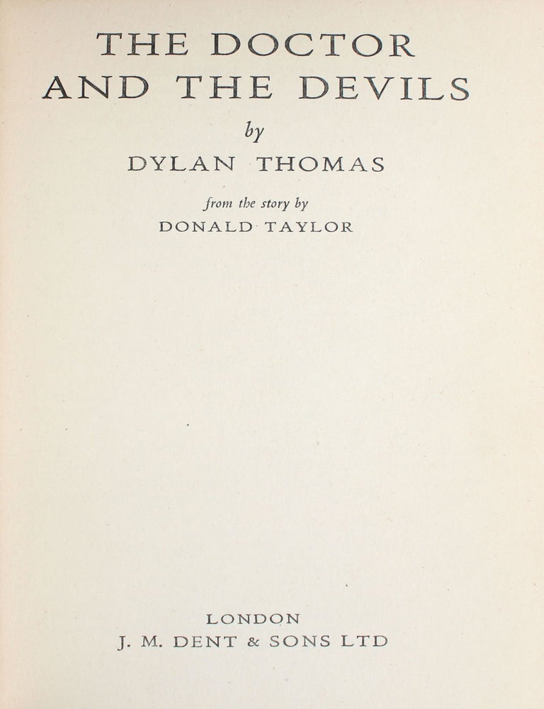 The Doctor and the Devils