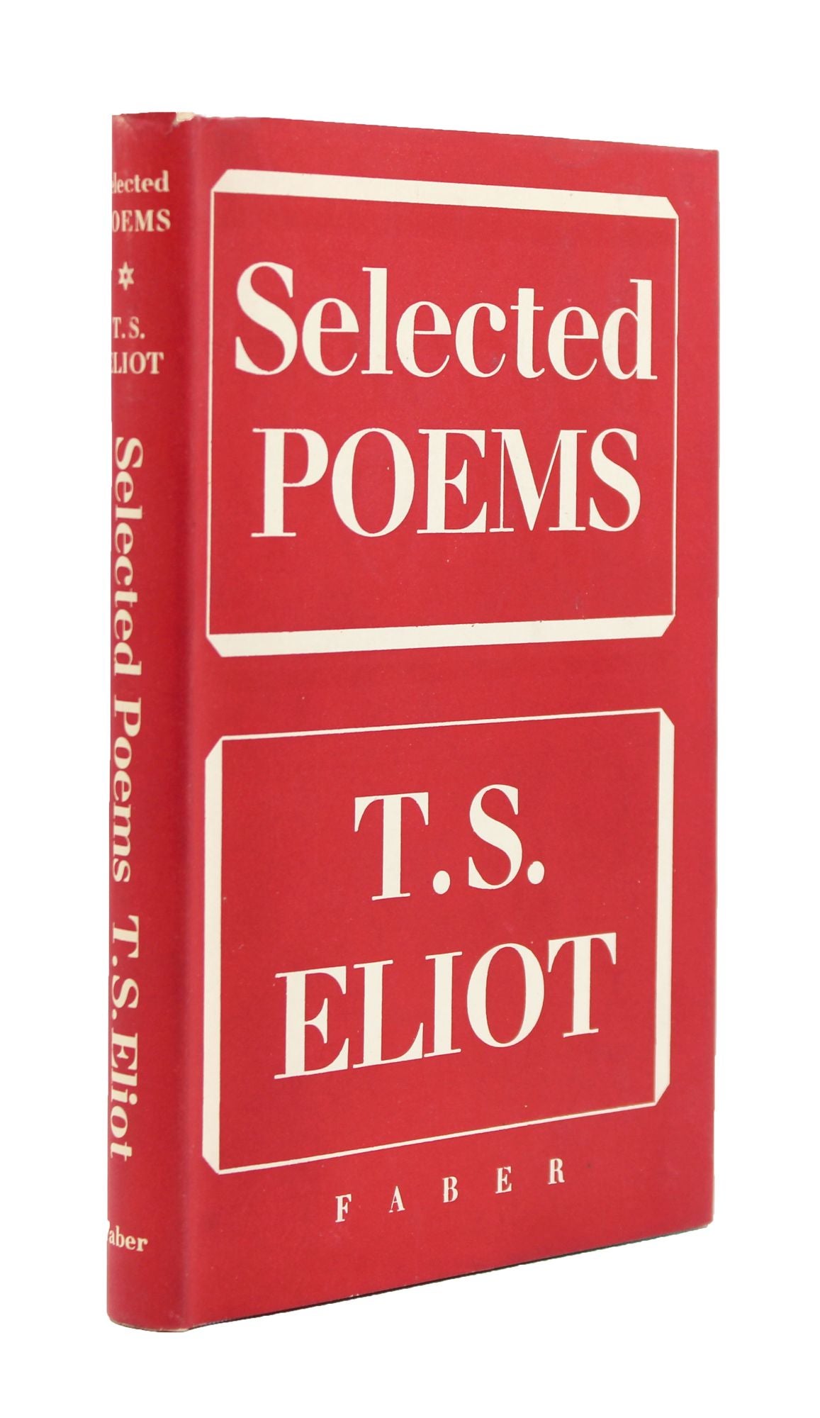 Selected Poems - T. S Eliot - First Edition