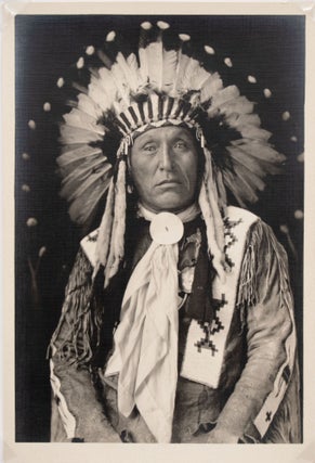 Item #365583 [Group of 10 studio portraits of Native Americans of the western plains]. Native...