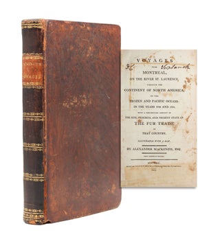 Item #365697 Voyages from Montreal, on the River St. Laurence, through the Continent of North...