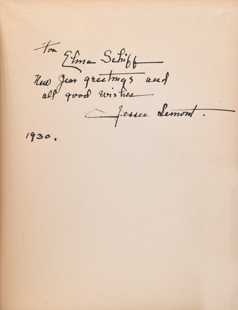 Poems. Introduction by H. T. Title-page and decorations by Dugald Stewart Walker