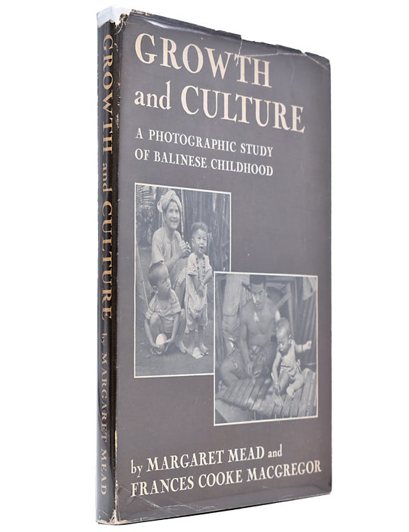Growth and Culture: A Photographic Study of Balinese Childhood