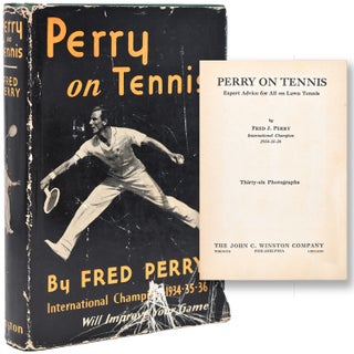 Item #365970 Perry on Tennis. Fred Perry
