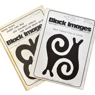 Item #365994 Black Images. Volume 1 Number 1 & Number 3 & 4. A Critical Quarterly on...