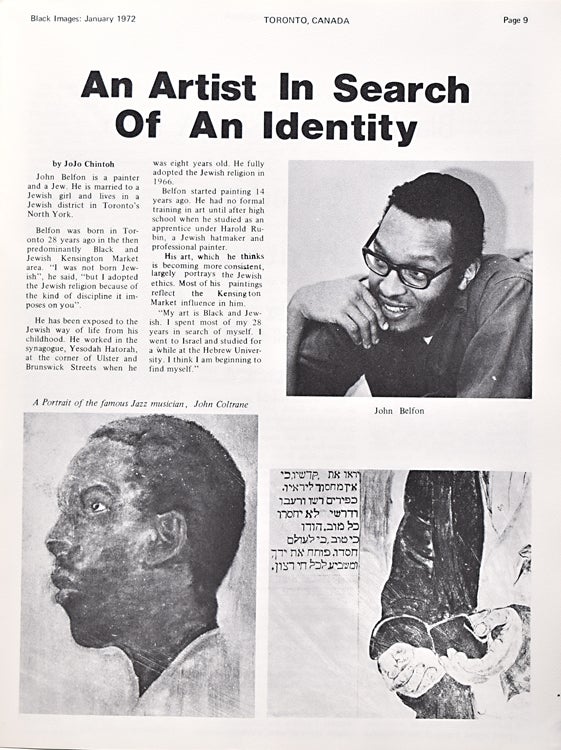 Black Images. Volume 1 Number 1 & Number 3 & 4. A Critical Quarterly on Black Culture