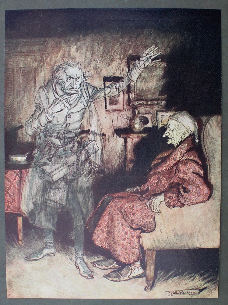 A Christmas Carol. Illustrated by Arthur Rackham