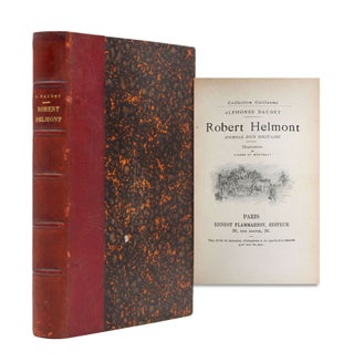 Item #366104 Robert Hellimont. Journal d'un Solitaire. Alphonse Daudet