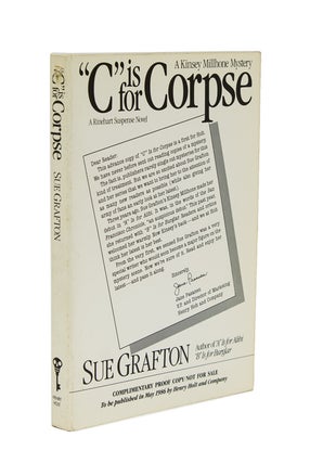 Item #36618 "C" is for Corpse. A Kinsey Millhone Mystery. Sue Grafton