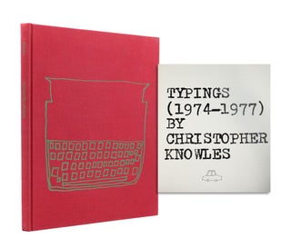 Item #366206 Typings (1974-1977). Christopher Knowles