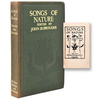 Item #366295 Songs of Nature. John Burroughs