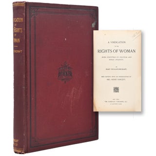 Item #366344 A Vindication of the Rights of Woman: With strictures on Political and Moral...