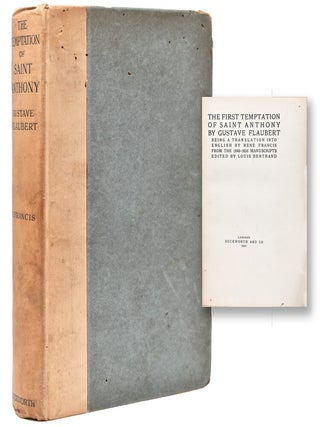 Item #366381 The Temptation of Saint Anthony &hellip; Being a Translation into English by Ren&eacute;...