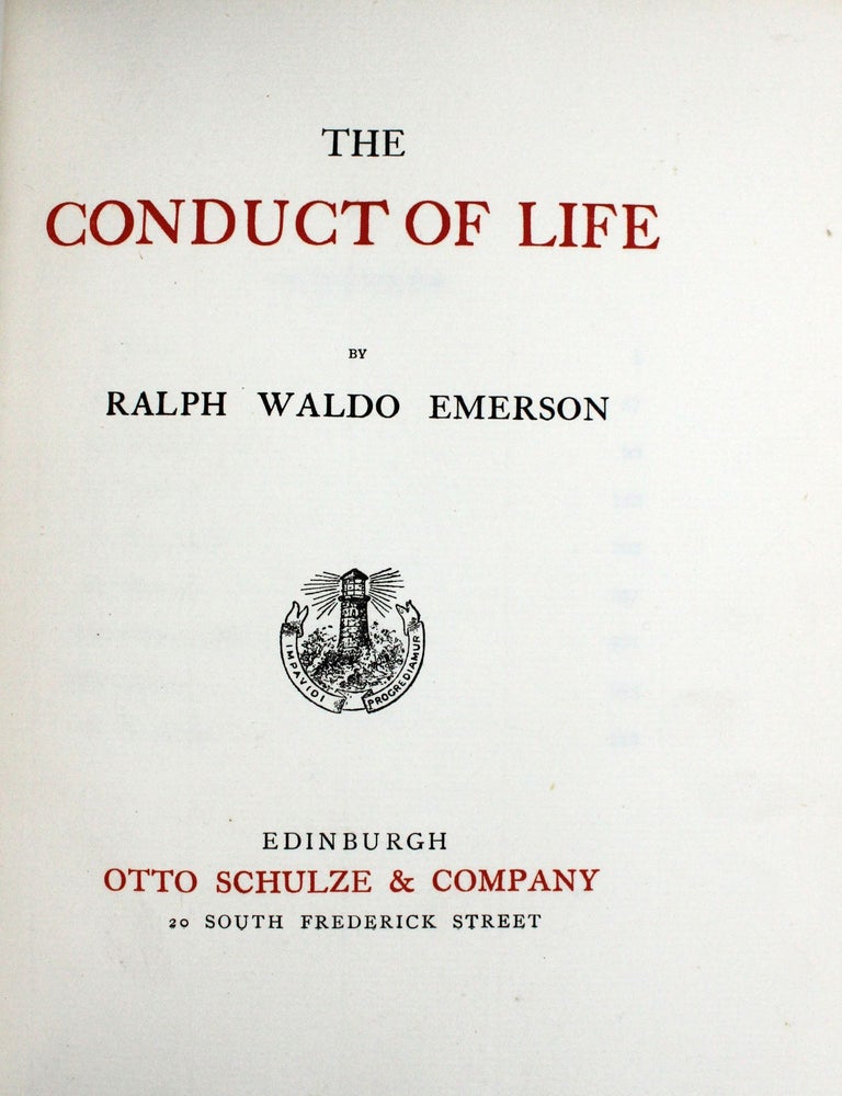 The Conduct of Life