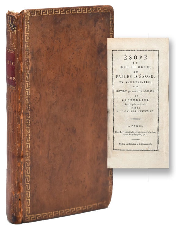 Ésope en bel Humeur, ou Fables d'Ésope en Vaudevilles, avec gravures par Augustin Legrand