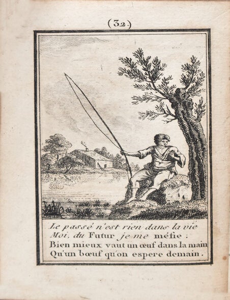 Ésope en bel Humeur, ou Fables d'Ésope en Vaudevilles, avec gravures par Augustin Legrand