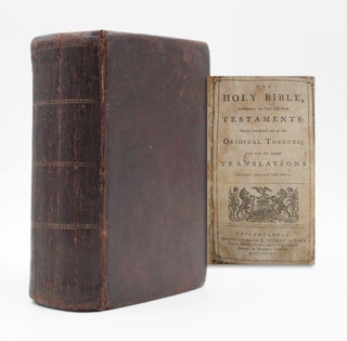 Item #366519 The Holy Bible, Containing the Old and New Testaments,: Newly Translated out of the...