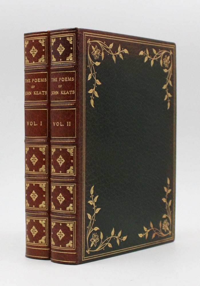 Item #366681 The Poems of John Keats. Arranged in Chronological Order with a Preface by Sidney Colvin. John Keats.