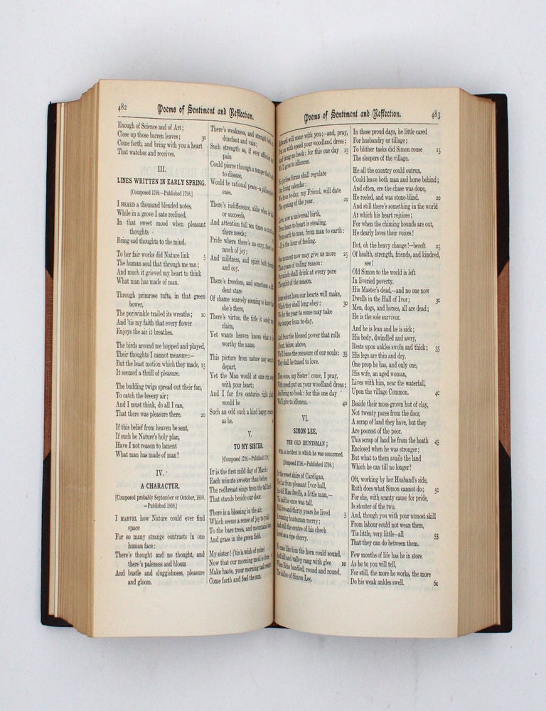 The Poetical Works of Wordsworth. With Introduction and Notes. Edited by Thomas Hutchinson