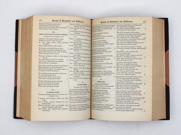 The Poetical Works of Wordsworth. With Introduction and Notes. Edited by Thomas Hutchinson